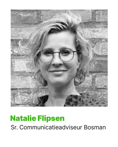 Natalie Flipsen, Sr. Communicatieadviseur Bosman