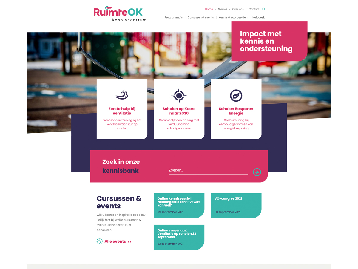 Ruimte OK - Homepage